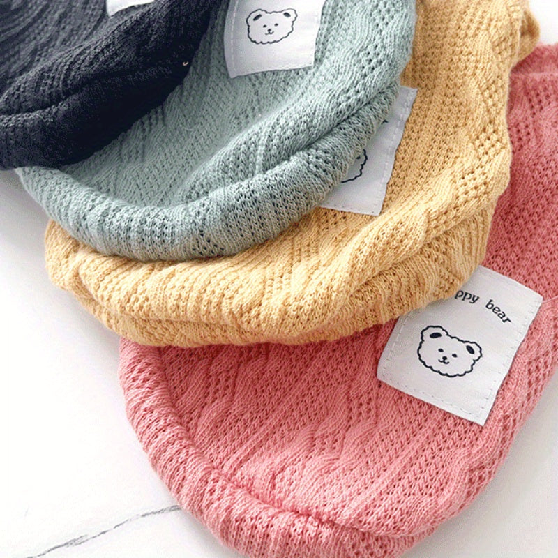4pcs Cozy Cat & Dog Knit Sweaters for Winter