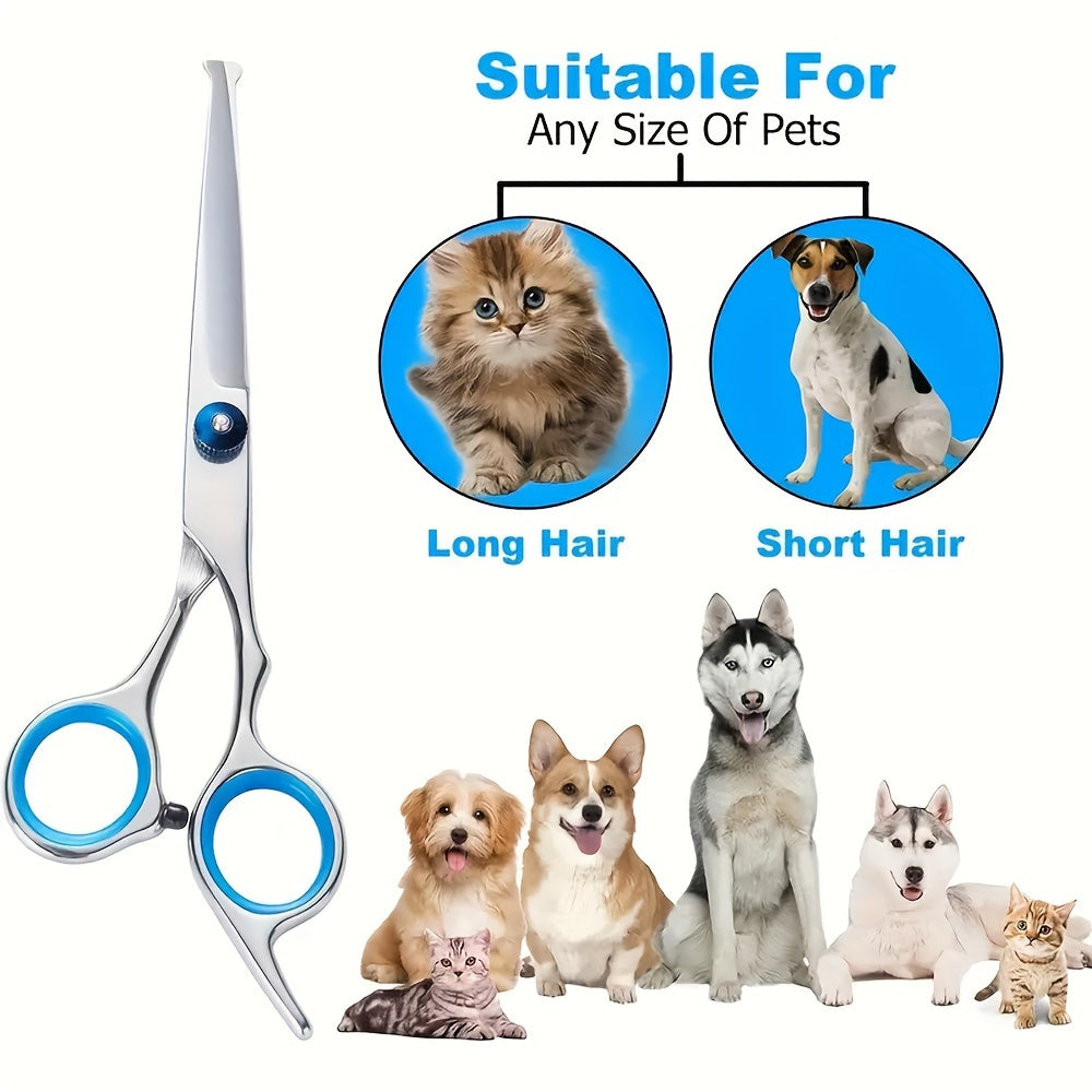 7pcs/set Professional Pet Grooming Scissors Set