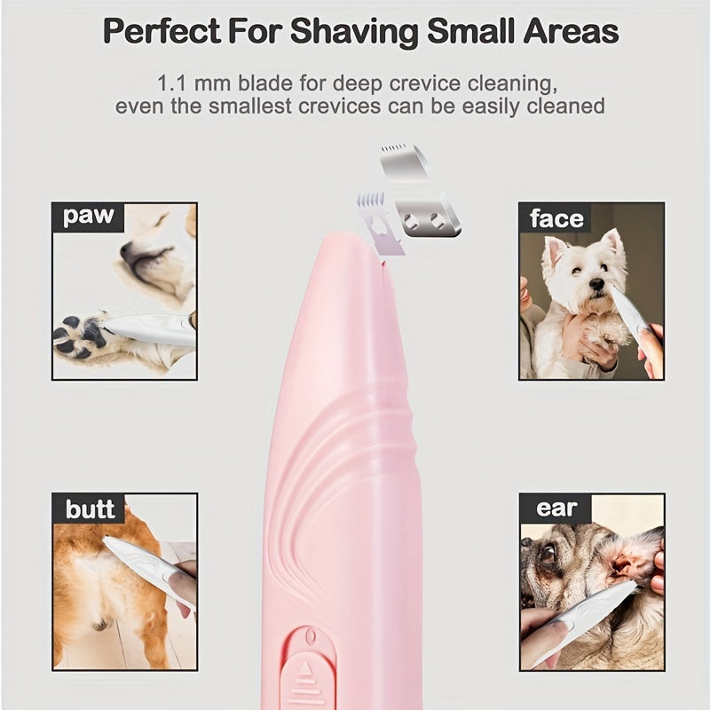 Pet Paw Hair Trimmer for Cats and Dogs