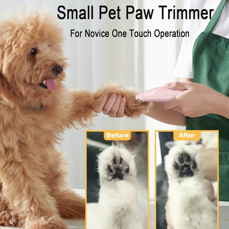 Pet Paw Hair Trimmer for Cats and Dogs