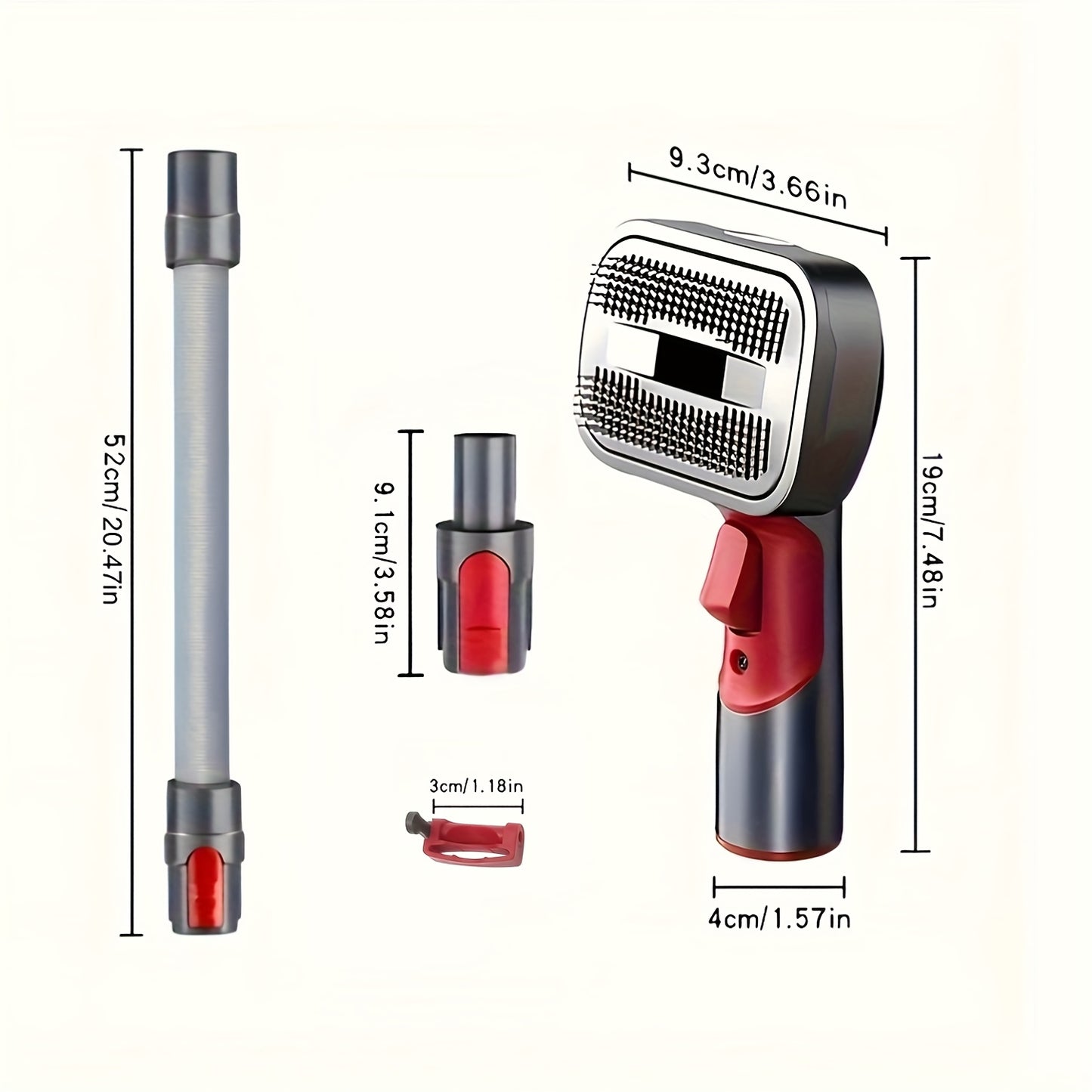 Pet Grooming Brush for Dogs and Cats