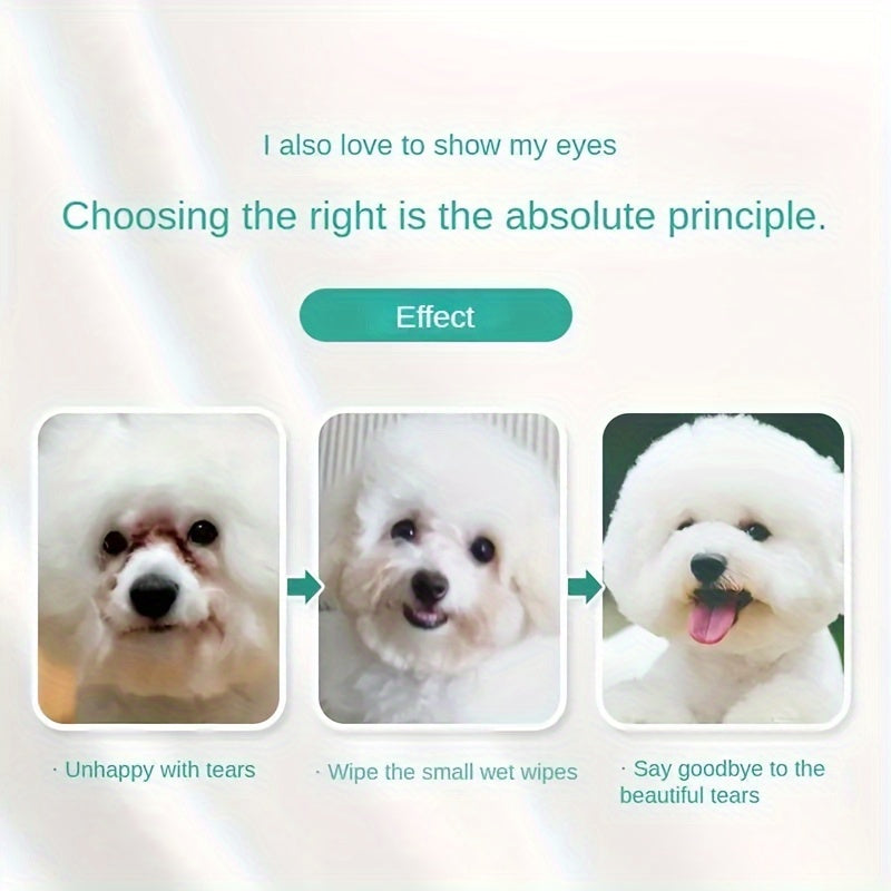 200 Pet Eye Wipes - Cat & Dog Eye Cleaner