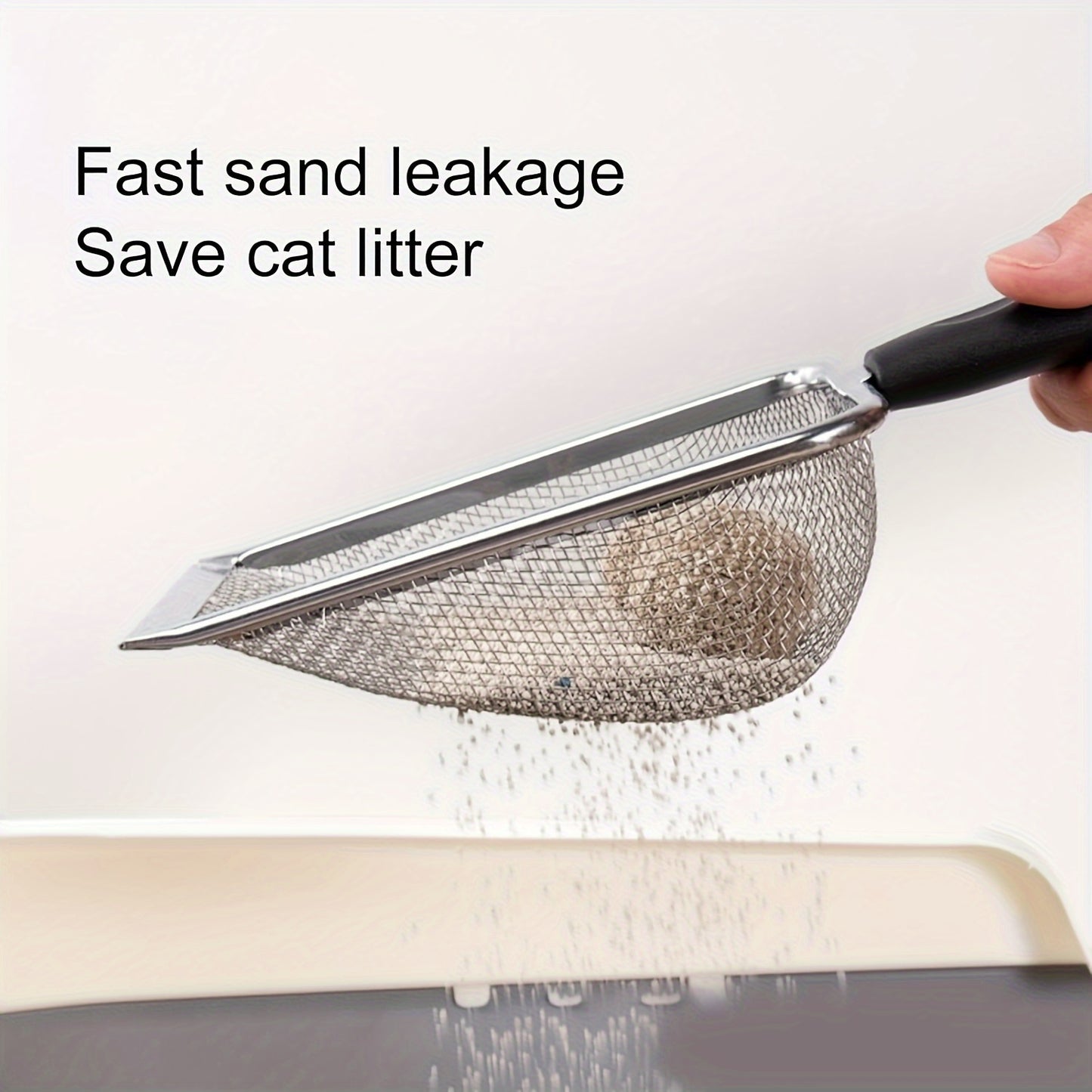 Extra Large Stainless Steel Cat Litter Scoop
