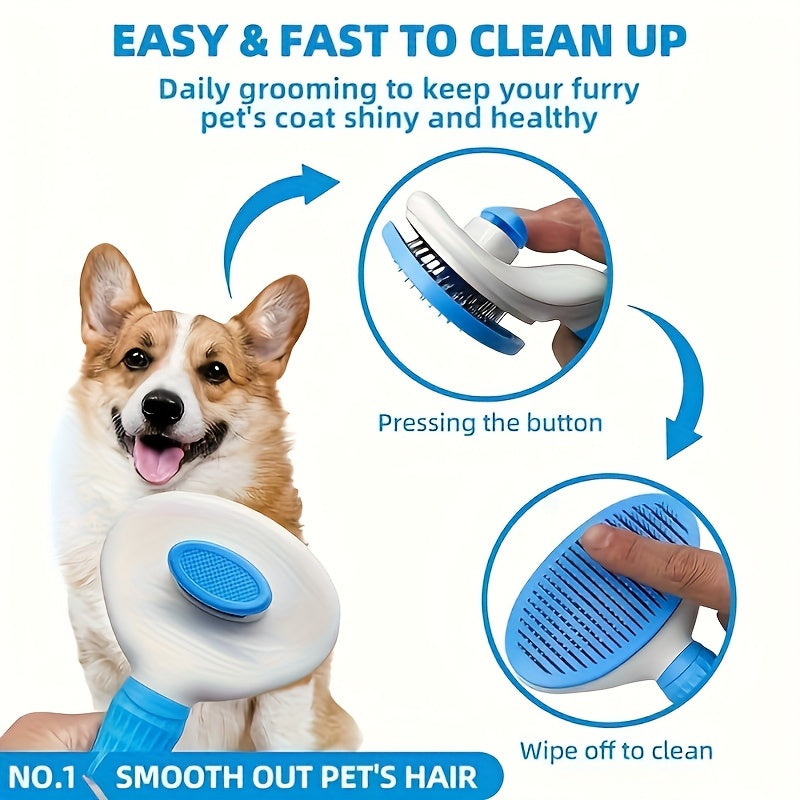 Dog Grooming Kit: Comb, Towel, Massage Brush, Cleaning Gloves, and Storage Bag