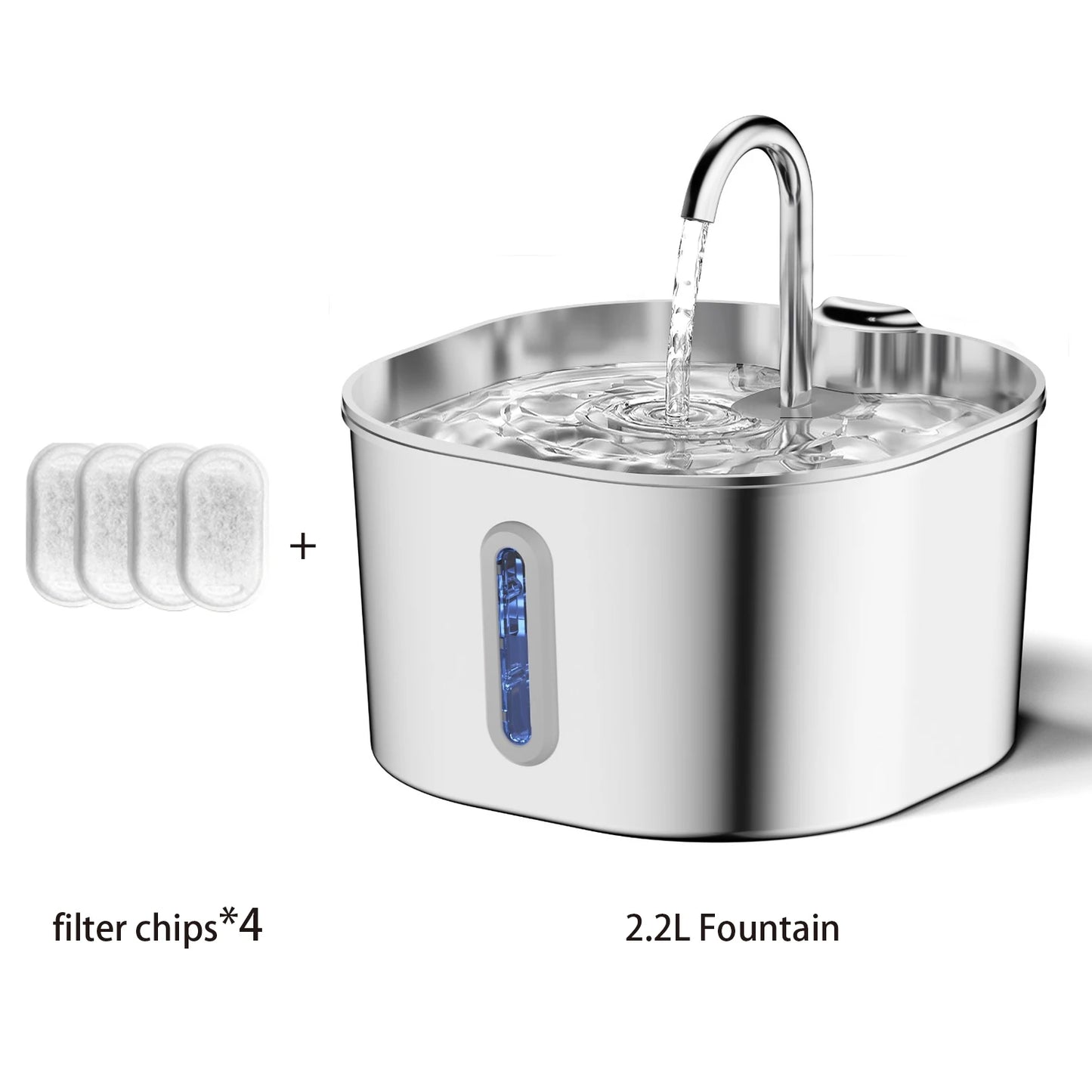 ZYFeeder 2.2L Automatic Cat Water Fountain