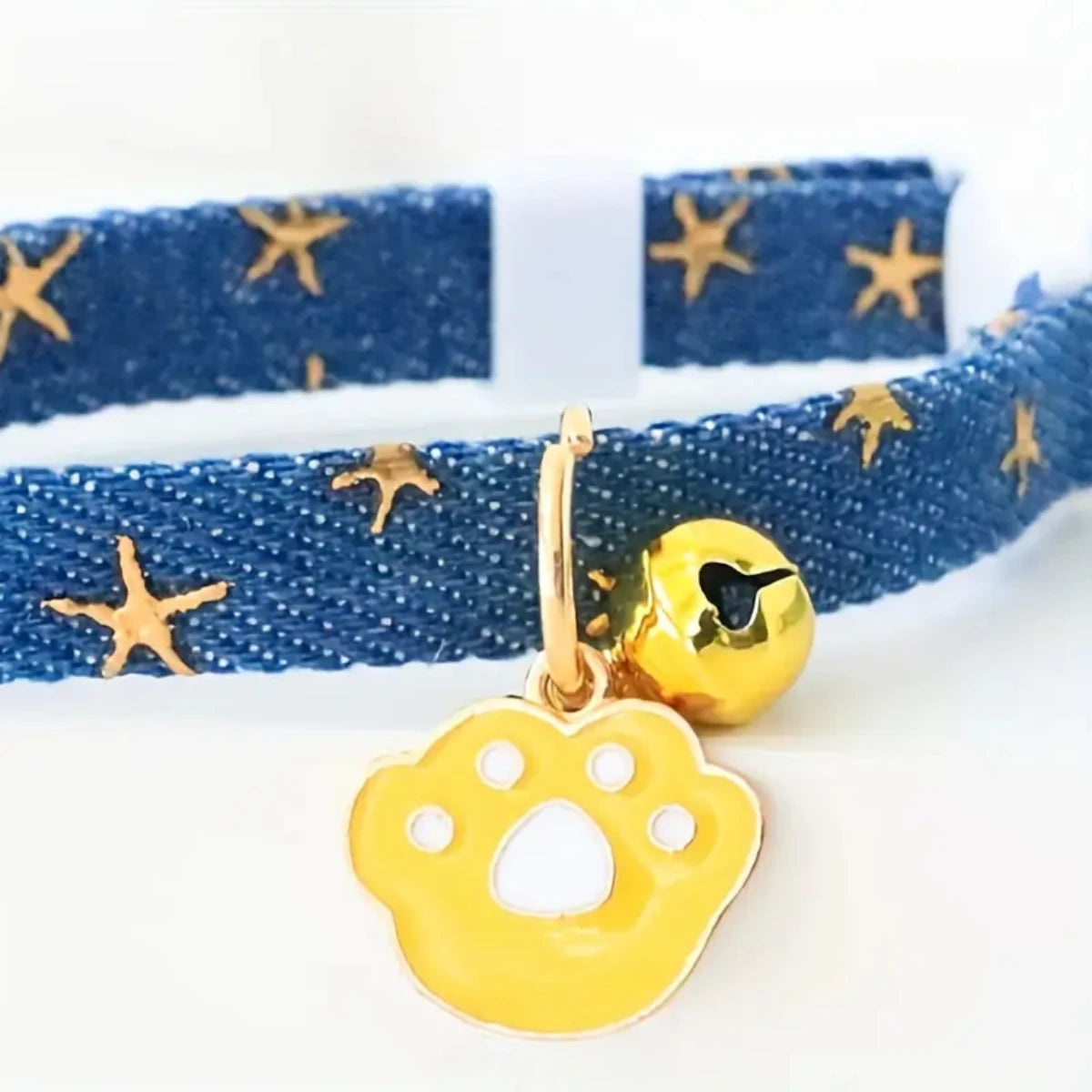 Pet Collar With Bells And Safety Buckles