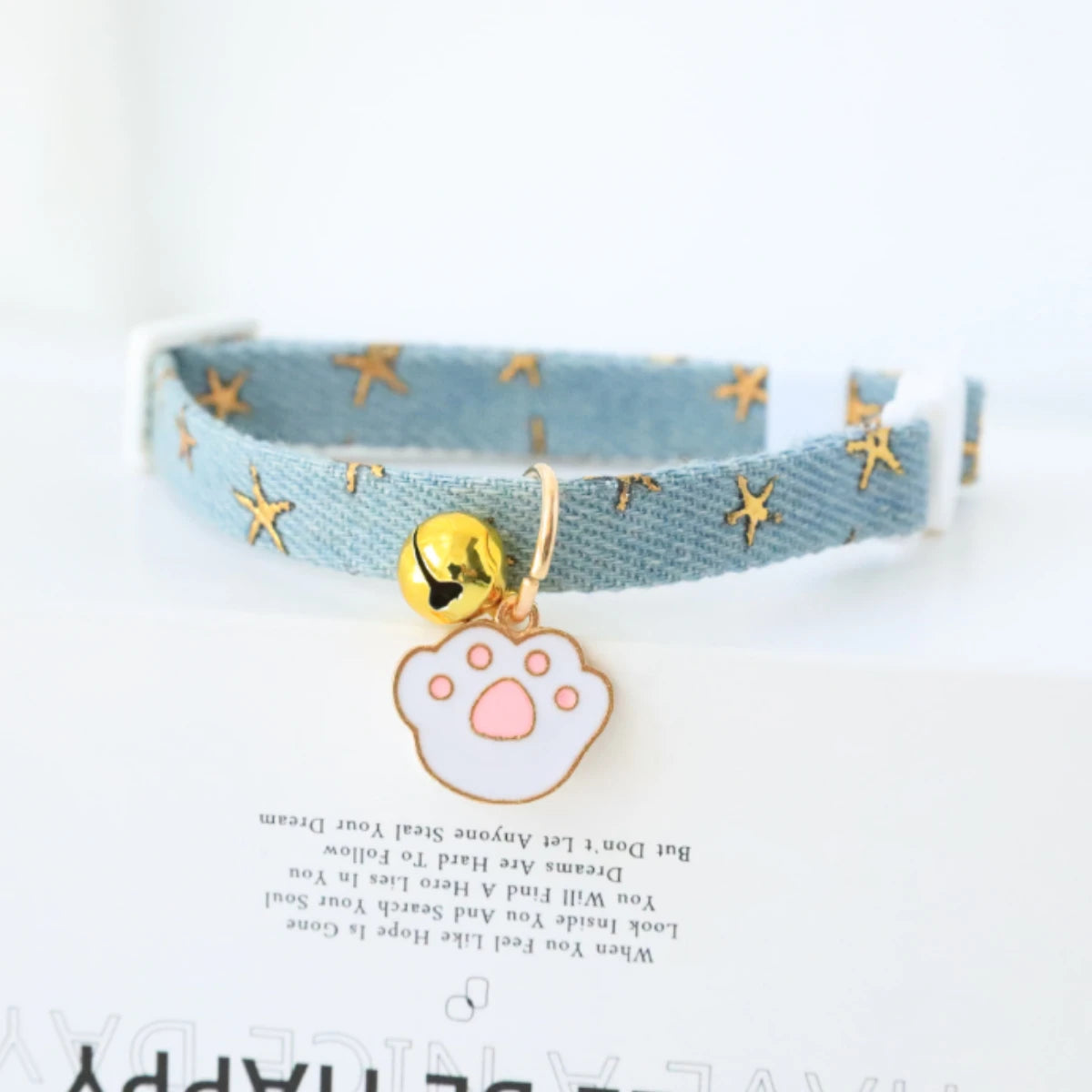 Pet Collar With Bells And Safety Buckles