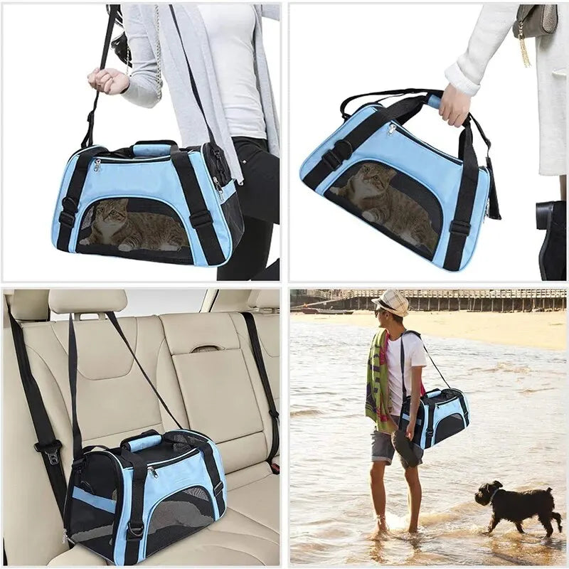 Soft-Sided Pet Travel Carrier