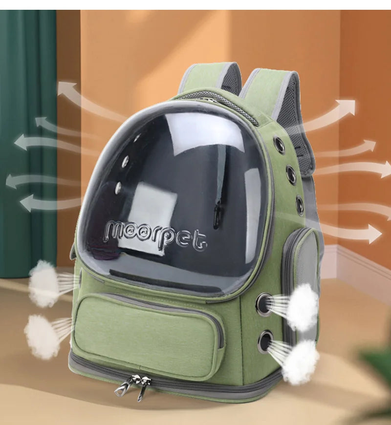 Transparent Pet Cat Carrier Bag