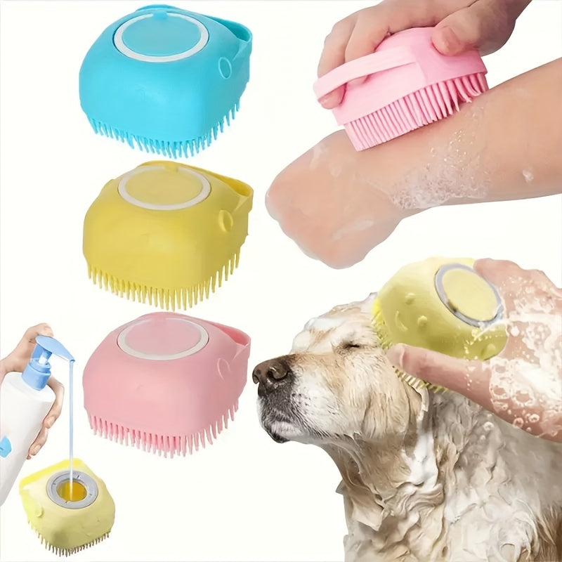 Dog Grooming Kit: Comb, Towel, Massage Brush, Cleaning Gloves, and Storage Bag
