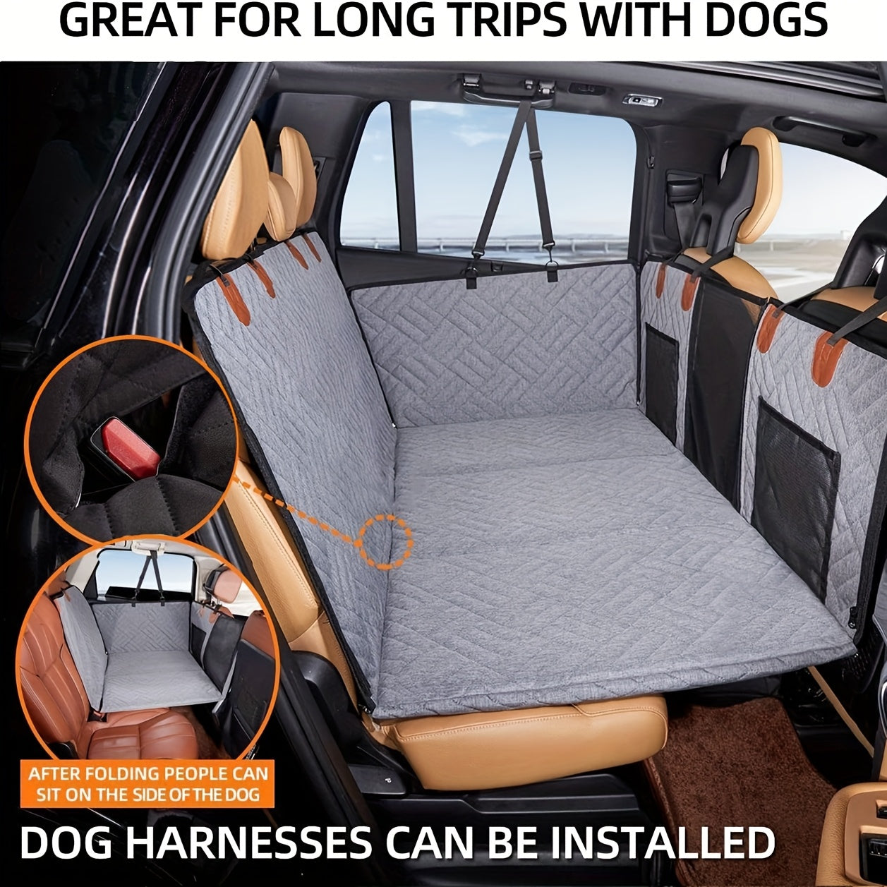 Heavy Duty Pet Car Seat Pad