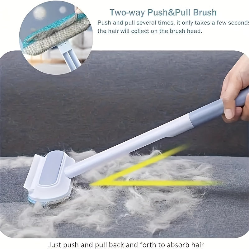 Reusable Pet Hair Remover Brush for Dogs & Cats