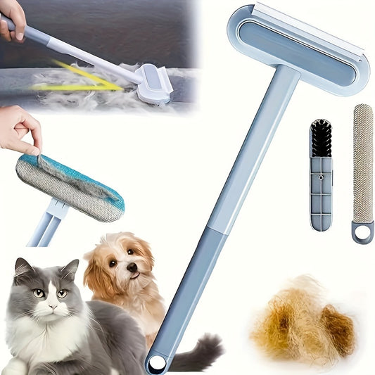 Reusable Pet Hair Remover Brush for Dogs & Cats
