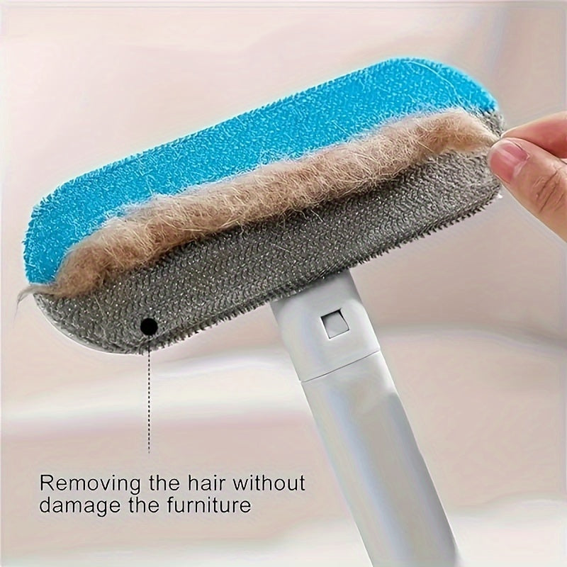 Reusable Pet Hair Remover Brush for Dogs & Cats