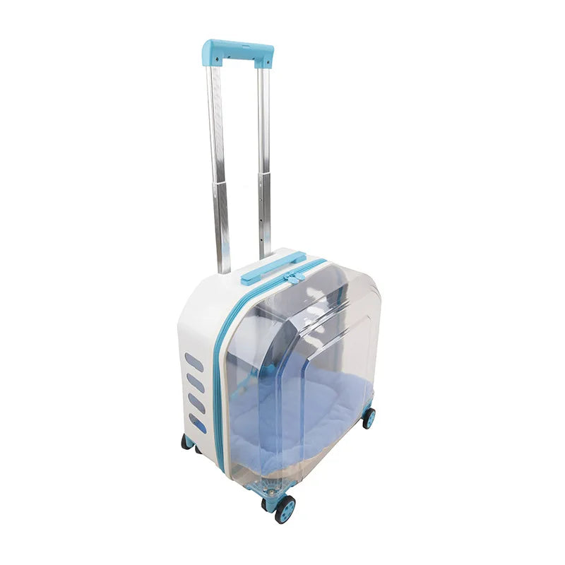 Pet Cat Carrier Out Trolley Case