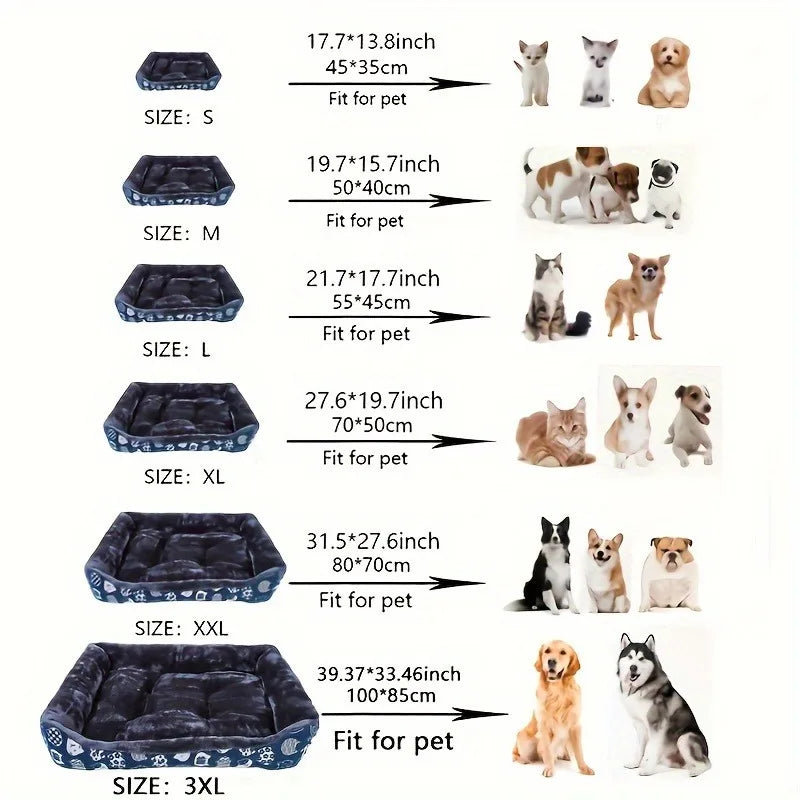 Pet Dog & Cat Bed Sofa Mats