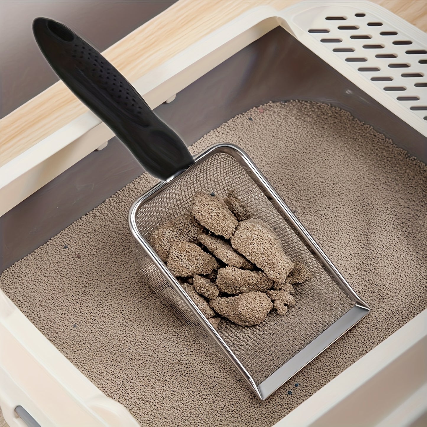 Extra Large Stainless Steel Cat Litter Scoop